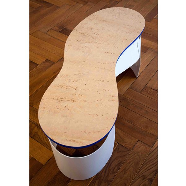 Peanut - a sculptural couch table - YOUR ARTIST - Top view 1