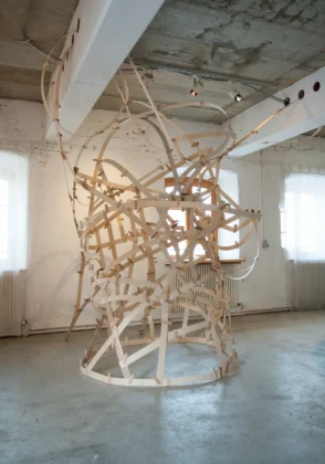 Begehbare Kunst Installation