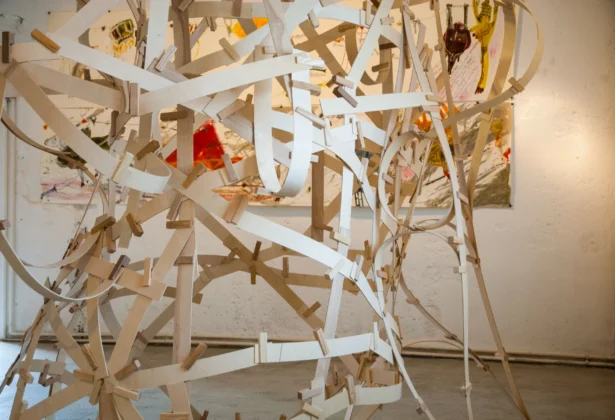 Begehbare Kunst Installation